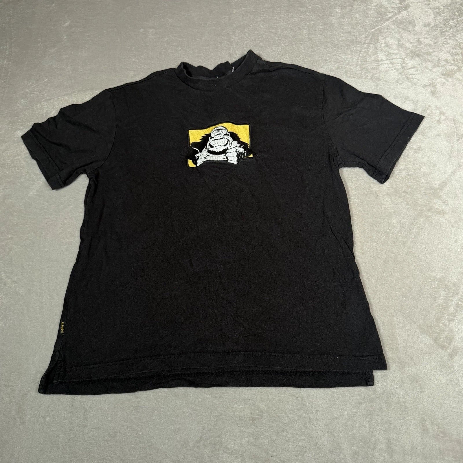 VTG Element x Burleys Mens Medium Black Gorilla - Adult & Kids T-Shirts, Sweatshirts & Hoodies apparel design preview 1