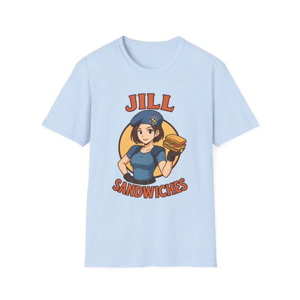 Jill Sandwiches Retro Resident Evil - Adult & Kids T-Shirts, Sweatshirts & Hoodies apparel design preview 1