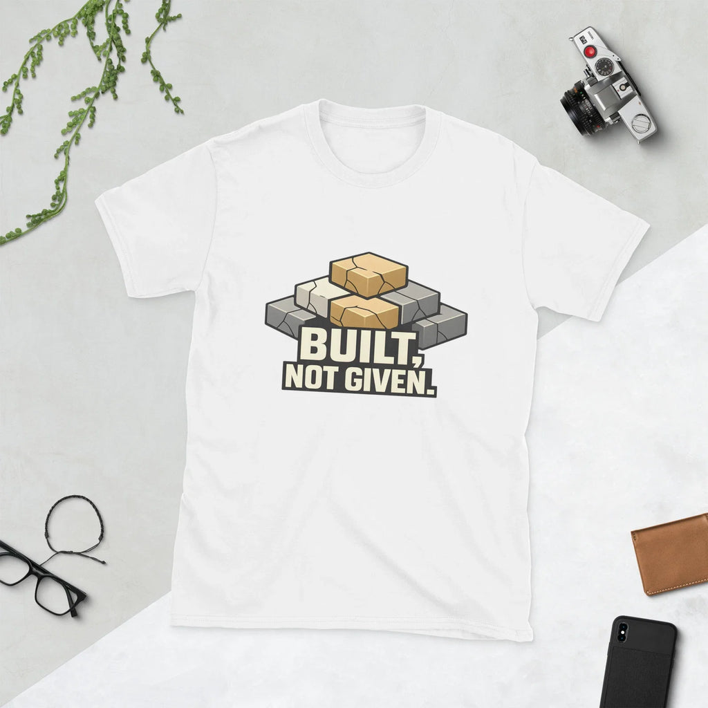 Built Not Given Hard Work Motivation Discipline - Adult & Kids T-Shirts, Sweatshirts & Hoodies apparel design preview 1
