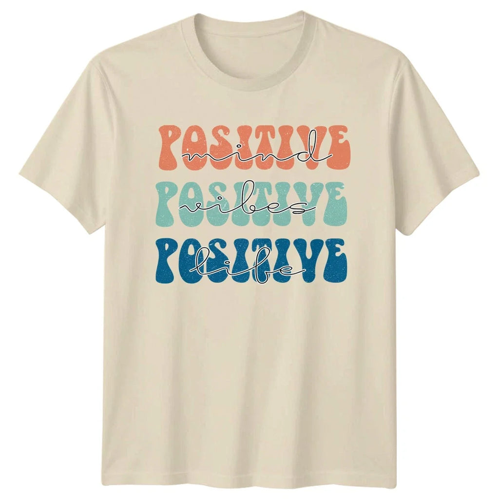 Positive Mind Vibes Mental Wellness Birthday Gift For - Adult & Kids T-Shirts, Sweatshirts & Hoodies apparel design preview 1