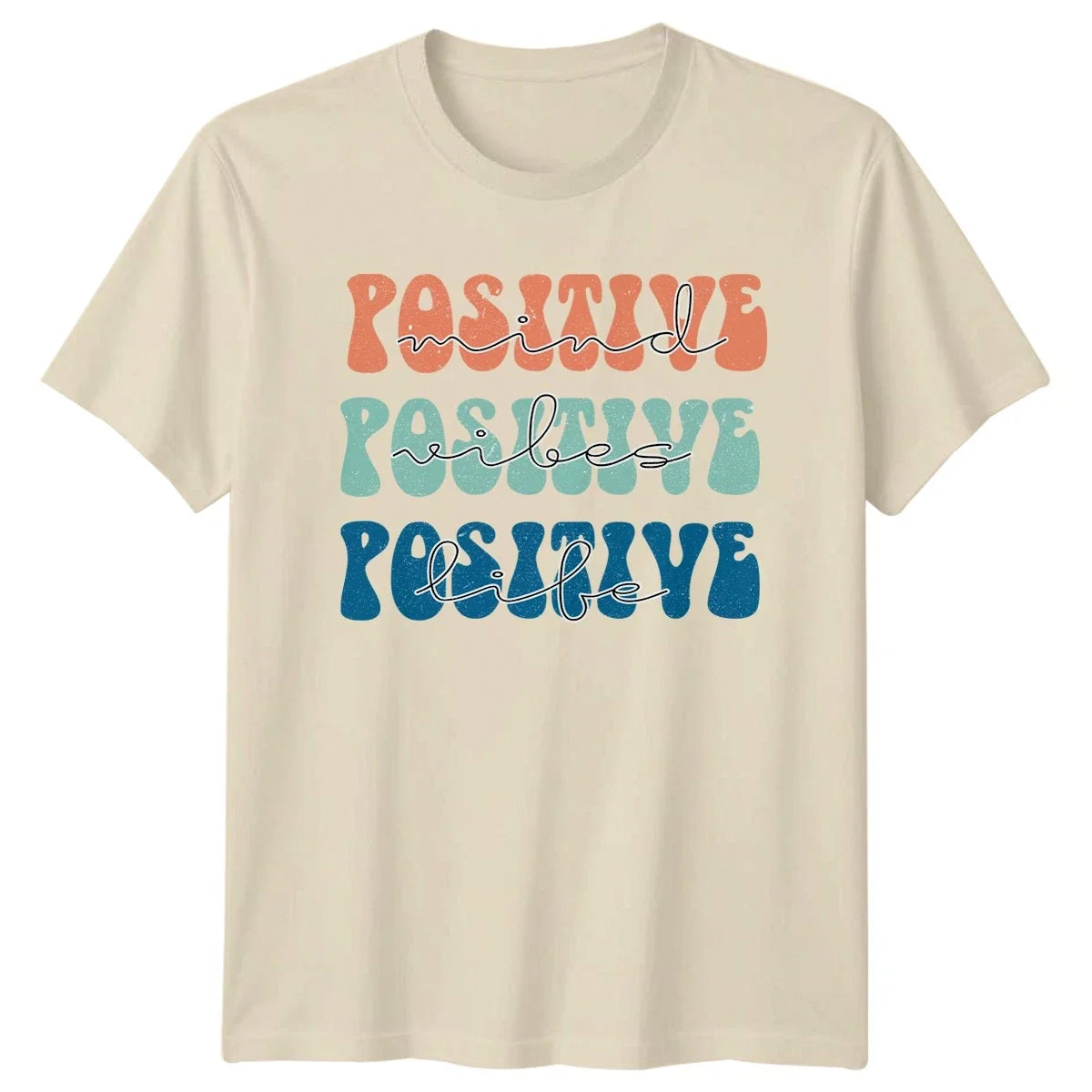 Positive Mind Vibes Mental Wellness Birthday Gift For - Adult & Kids T-Shirts, Sweatshirts & Hoodies apparel design preview 1