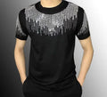 New Men Luxury Diamond Rhinestones Fashion High - Adult & Kids T-Shirts, Sweatshirts & Hoodies apparel design preview 1
