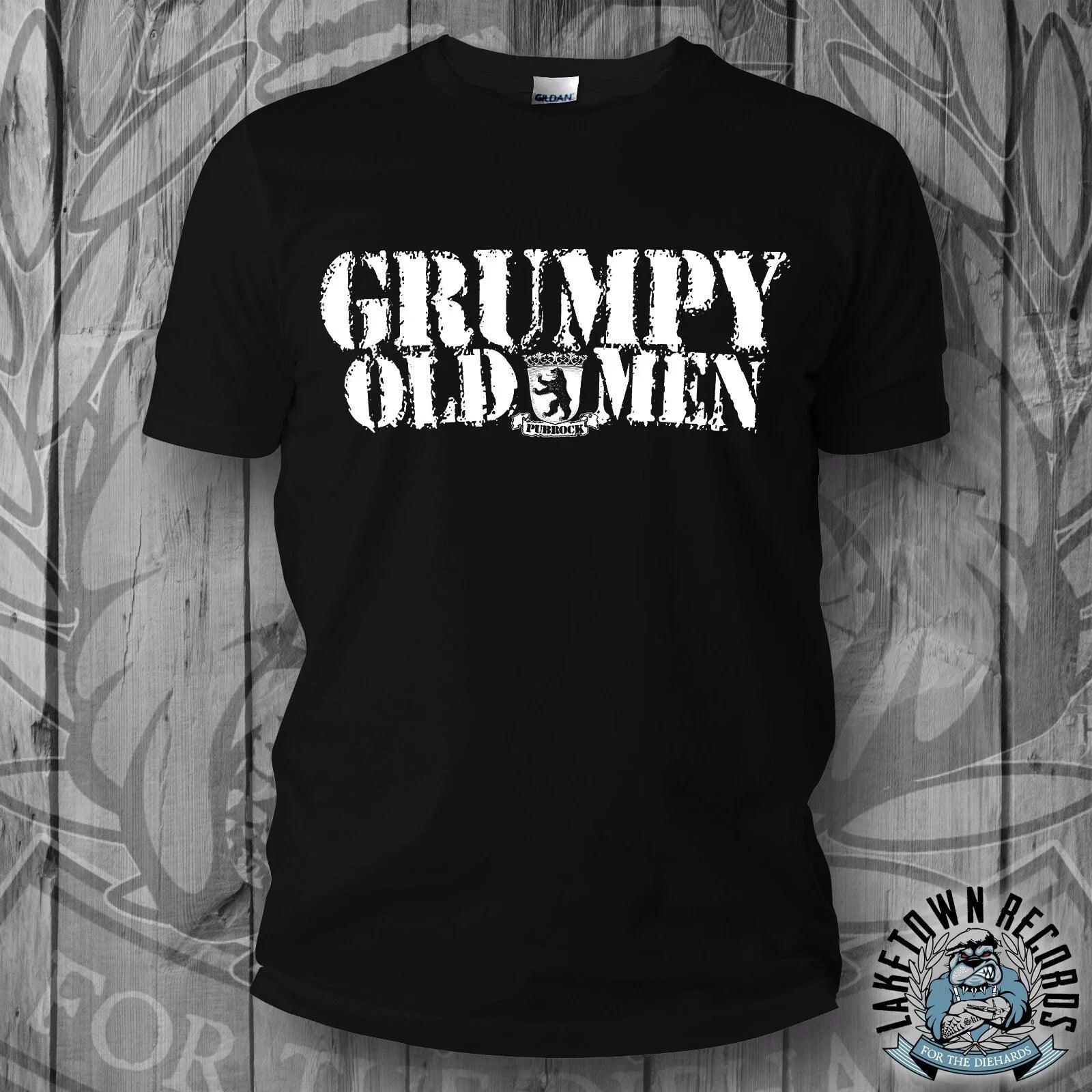 GRUMPY OLD MEN LOGO S-3XL Streetpunk Skinhead Oi! - Adult & Kids T-Shirts, Sweatshirts & Hoodies apparel design preview 1