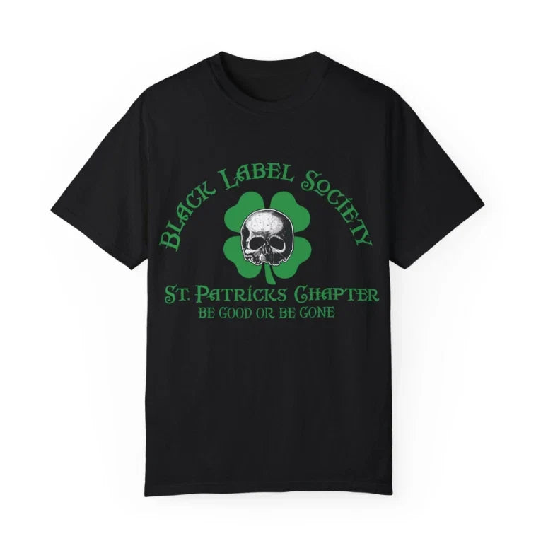 Black Label Society St. Patrick branch.Double Sided - Adult & Kids T-Shirts, Sweatshirts & Hoodies apparel design preview 1