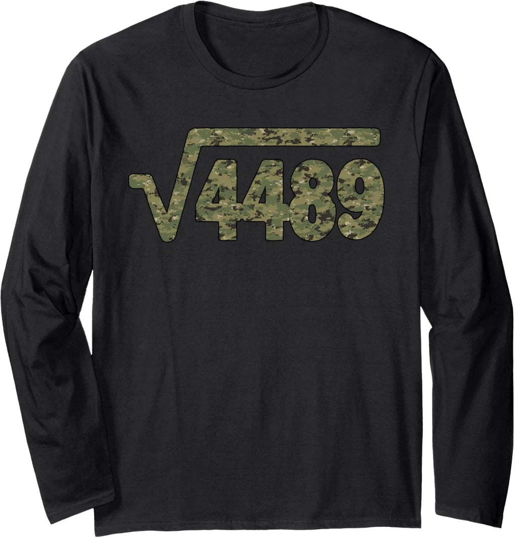 Army Pattern Meme Square Root Slang Math Teacher - Adult & Kids T-Shirts, Sweatshirts & Hoodies apparel design preview 1