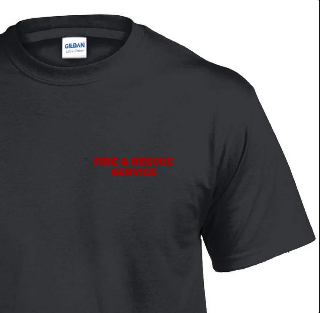 FIRE AND RESCUE SERVICE UK FIREMAN EMERGENCY SERVICES - Adult & Kids T-Shirts, Sweatshirts & Hoodies apparel design preview 1