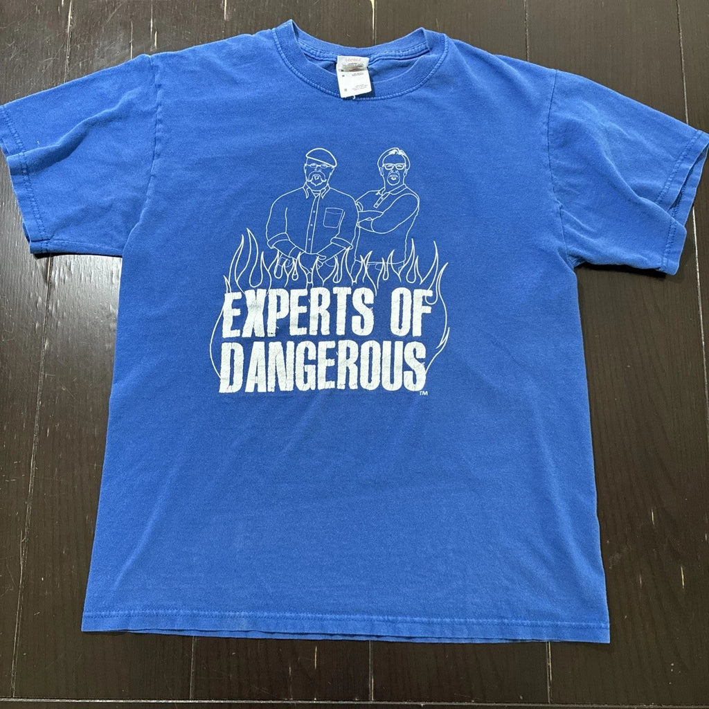 Vintage 2000s Mythbusters TV Show Fruit Of The Loom - Adult & Kids T-Shirts, Sweatshirts & Hoodies apparel design preview 1