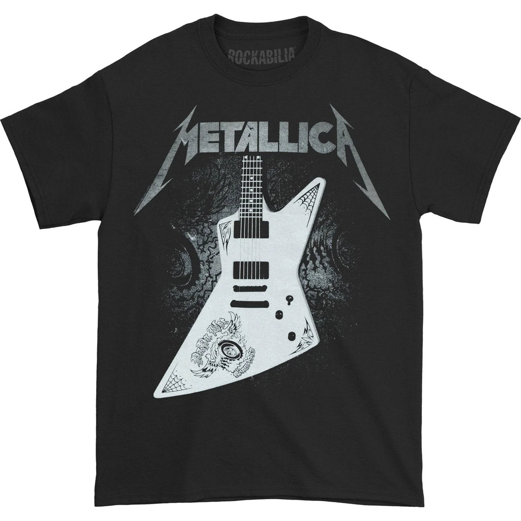Men's Metallica Papa Het Guitar Slim Fit Large Black - Adult & Kids T-Shirts, Sweatshirts & Hoodies apparel design preview 1