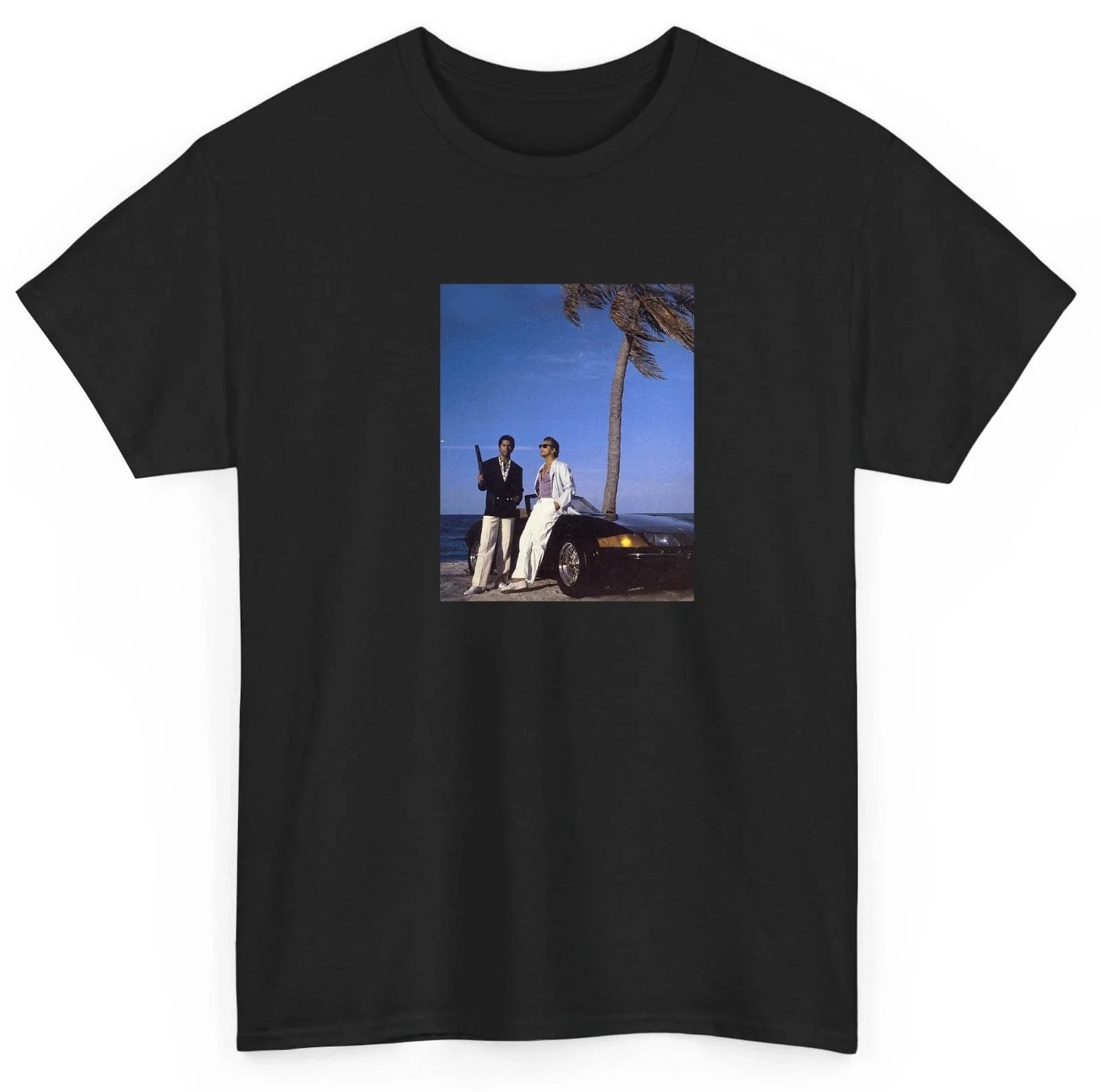 Miami Vice TV Show Movie Sonny Fashion Art Short - Adult & Kids T-Shirts, Sweatshirts & Hoodies apparel design preview 1