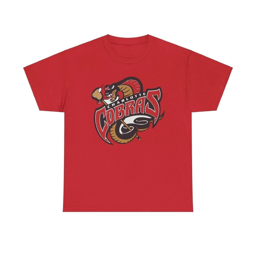 Charlotte Cobras North Carolina Major Indoor Lacrosse - Adult & Kids T-Shirts, Sweatshirts & Hoodies apparel design preview 1
