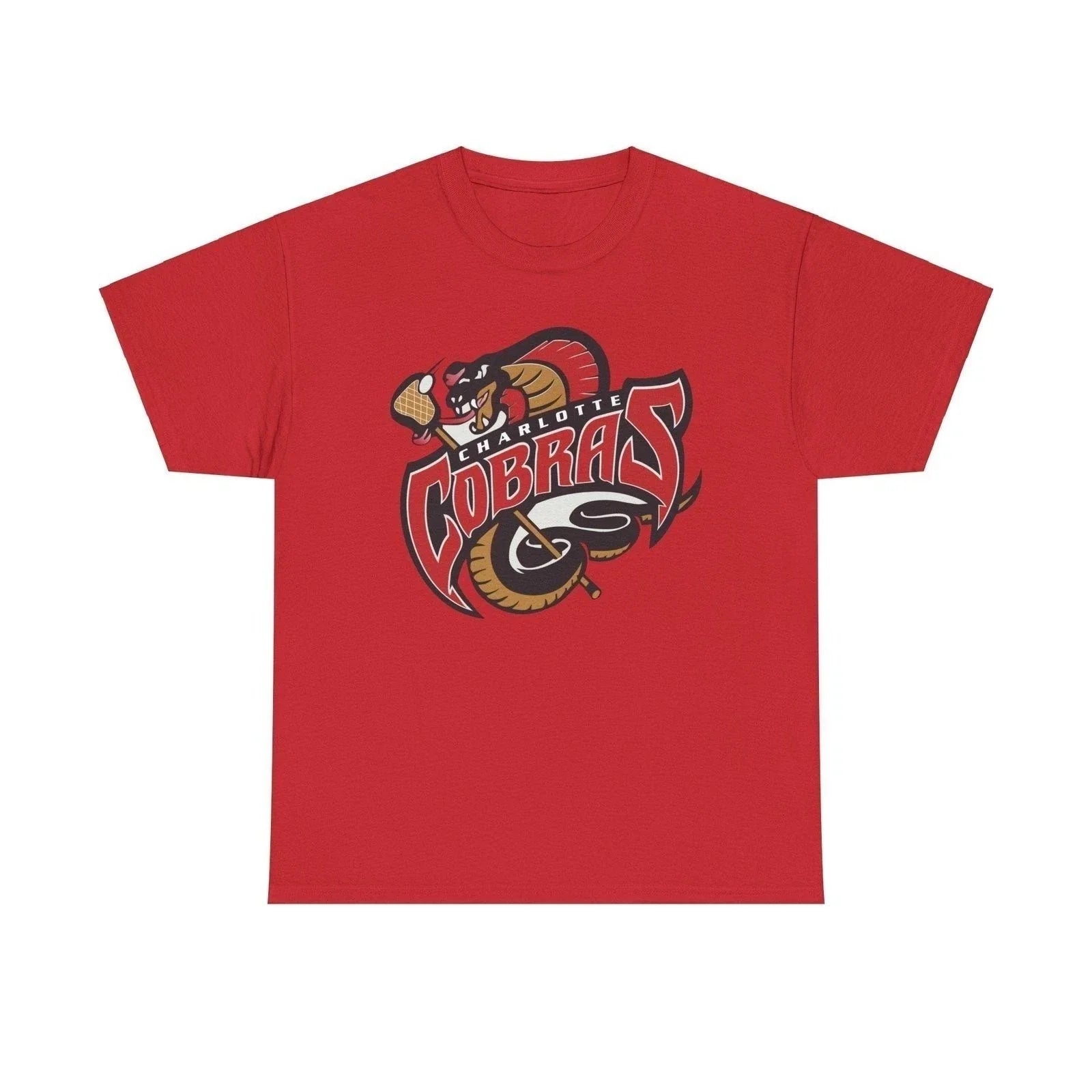 Charlotte Cobras North Carolina Major Indoor Lacrosse - Adult & Kids T-Shirts, Sweatshirts & Hoodies apparel design preview 1