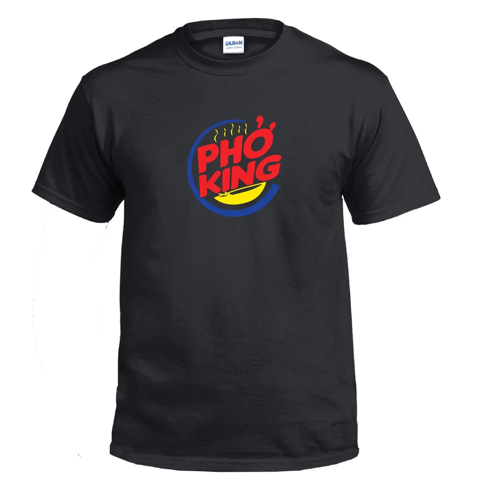Pho King Burger Vietnamese Asian Foodie Box Logo - Adult & Kids T-Shirts, Sweatshirts & Hoodies apparel design preview 1