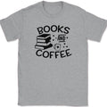 Books and Coffee Funny Reading Novel Caffeine Hobby - Adult & Kids T-Shirts, Sweatshirts & Hoodies apparel design preview 1