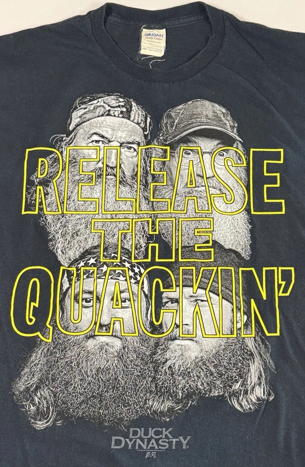 Duck Dynasty Men's 2XL Blue Graphic Short Sleeve Y2K - Adult & Kids T-Shirts, Sweatshirts & Hoodies apparel design preview 1