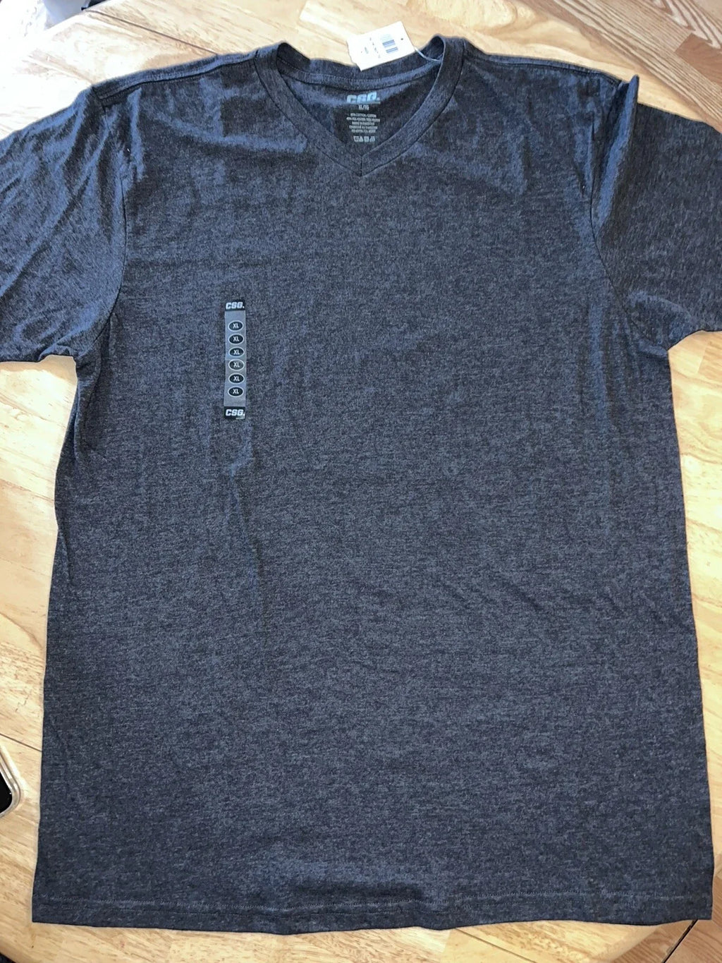 XL CSG Mens 100% Cotton V-Neck Short Sleeve Solid - Adult & Kids T-Shirts, Sweatshirts & Hoodies apparel design preview 1