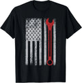 Auto Repairman Car Mechanic Wrench Workshop Tools USA - Adult & Kids T-Shirts, Sweatshirts & Hoodies apparel design preview 1