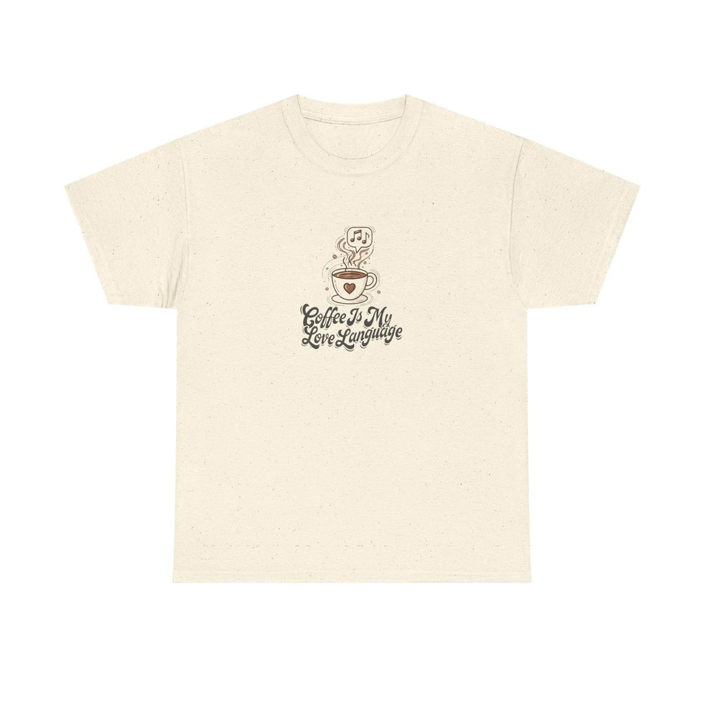 Coffee Is My Love Language Cute Cup Illustration - Adult & Kids T-Shirts, Sweatshirts & Hoodies apparel design preview 1