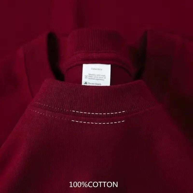 Men Heavyweight Cotton Round Neck Half Sleeve Casual - Adult & Kids T-Shirts, Sweatshirts & Hoodies apparel design preview 1