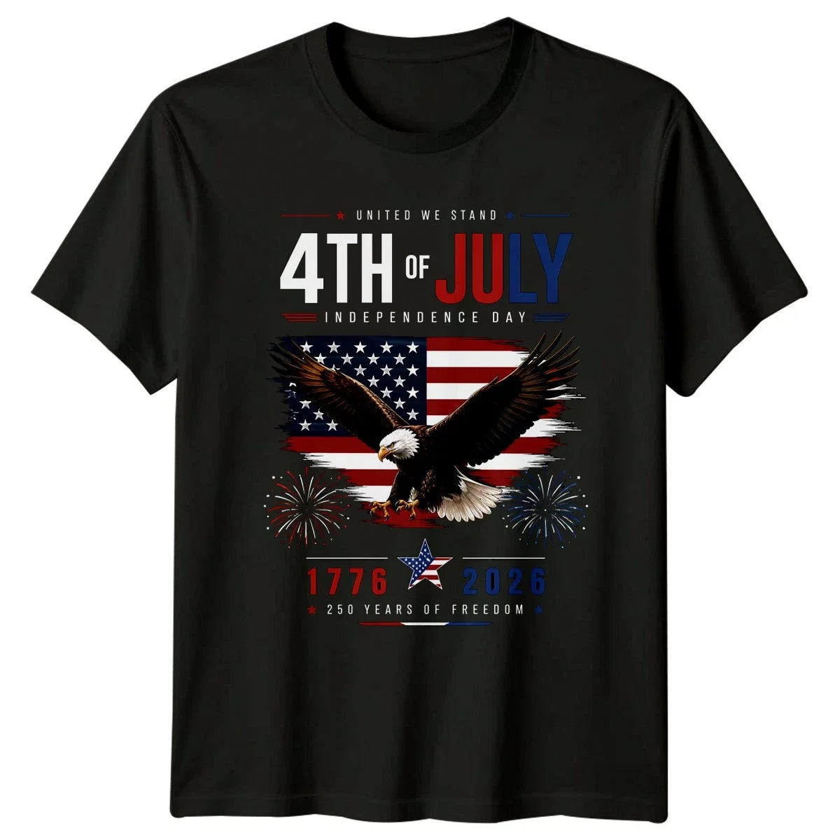 United We Stand 4th Of July Patriotic - Adult & Kids T-Shirts, Sweatshirts & Hoodies apparel design preview 1