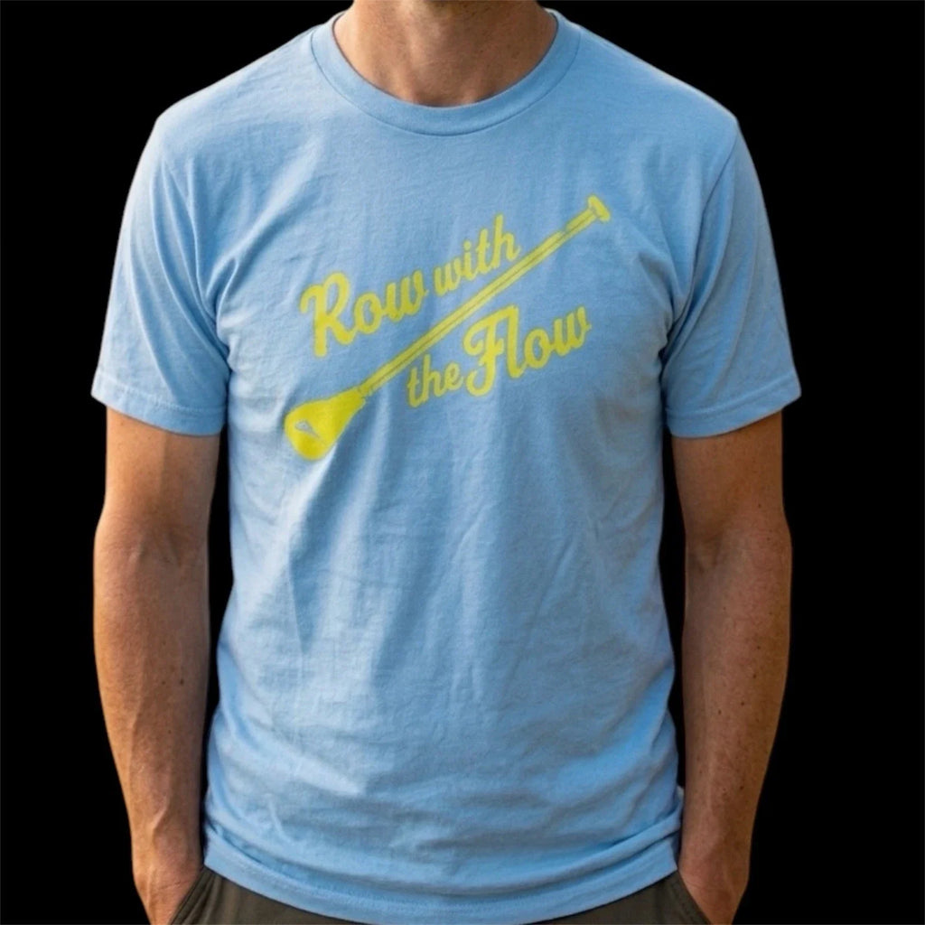 $45 TOMMY BAHAMA Sky Blue ROW WITH THE FLOW Relaxed - Adult & Kids T-Shirts, Sweatshirts & Hoodies apparel design preview 1