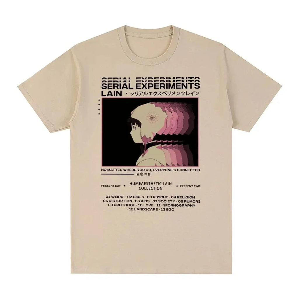 Serial Experiments Lain Vintage anime - Adult & Kids T-Shirts, Sweatshirts & Hoodies apparel design preview 1
