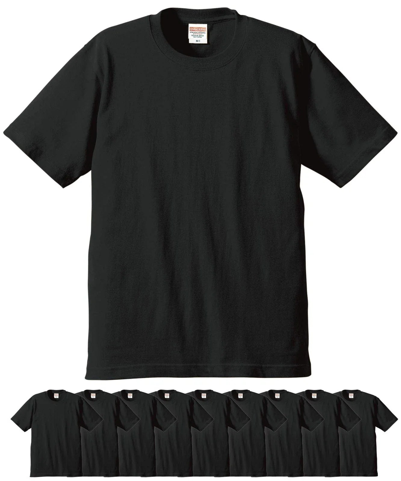 United Athle 5942-01 6.2oz Premium Set of 10 Men's - Adult & Kids T-Shirts, Sweatshirts & Hoodies apparel design preview 1