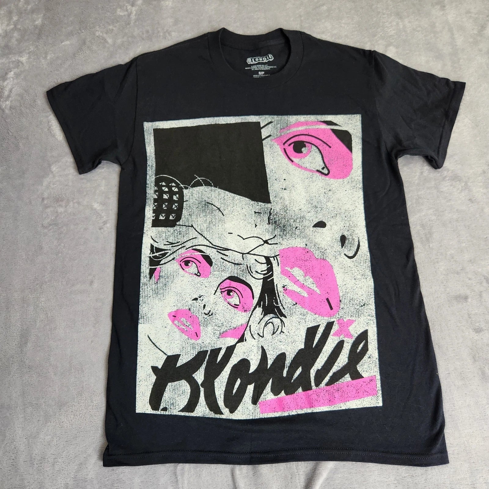 New Blondie Official Band Small Black Short Sleeve - Adult & Kids T-Shirts, Sweatshirts & Hoodies apparel design preview 1