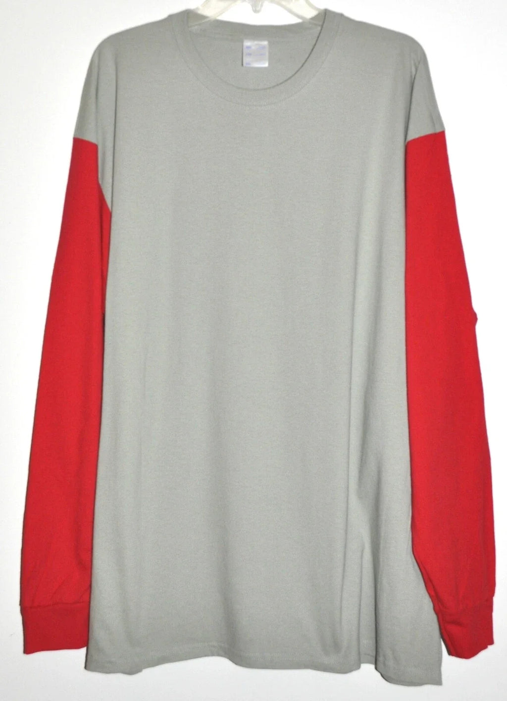 Soft Knit Color Block Lt Sage Green Red Men's Size - Adult & Kids T-Shirts, Sweatshirts & Hoodies apparel design preview 1