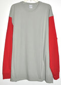 Soft Knit Color Block Lt Sage Green Red Men's Size - Adult & Kids T-Shirts, Sweatshirts & Hoodies apparel design preview 1