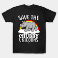 Save The Chubby Unicorns Lgbtq Gay Funny Girls Pride - Adult & Kids T-Shirts, Sweatshirts & Hoodies apparel design preview 1