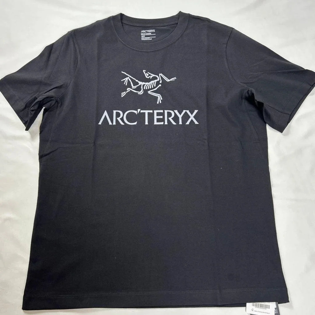 Arc'teryx Arc'Word Logo SS Men's S Black 100% Supima - Adult & Kids T-Shirts, Sweatshirts & Hoodies apparel design preview 1