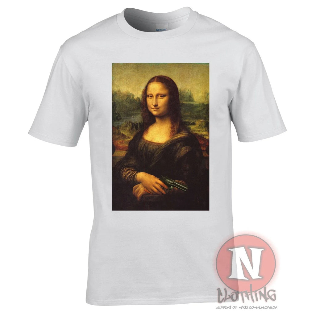 Mona Lisa Armé Et Dangereux Esthétique Y2K Alt - Adult & Kids T-Shirts, Sweatshirts & Hoodies apparel design preview 1