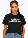 Thank God For Baking Soda Rap Trap Hip hop Happy - Adult & Kids T-Shirts, Sweatshirts & Hoodies apparel design preview 1