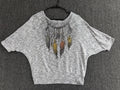 Vintage 90s Dreamcatcher Feather Heather Southwestern - Adult & Kids T-Shirts, Sweatshirts & Hoodies apparel design preview 1