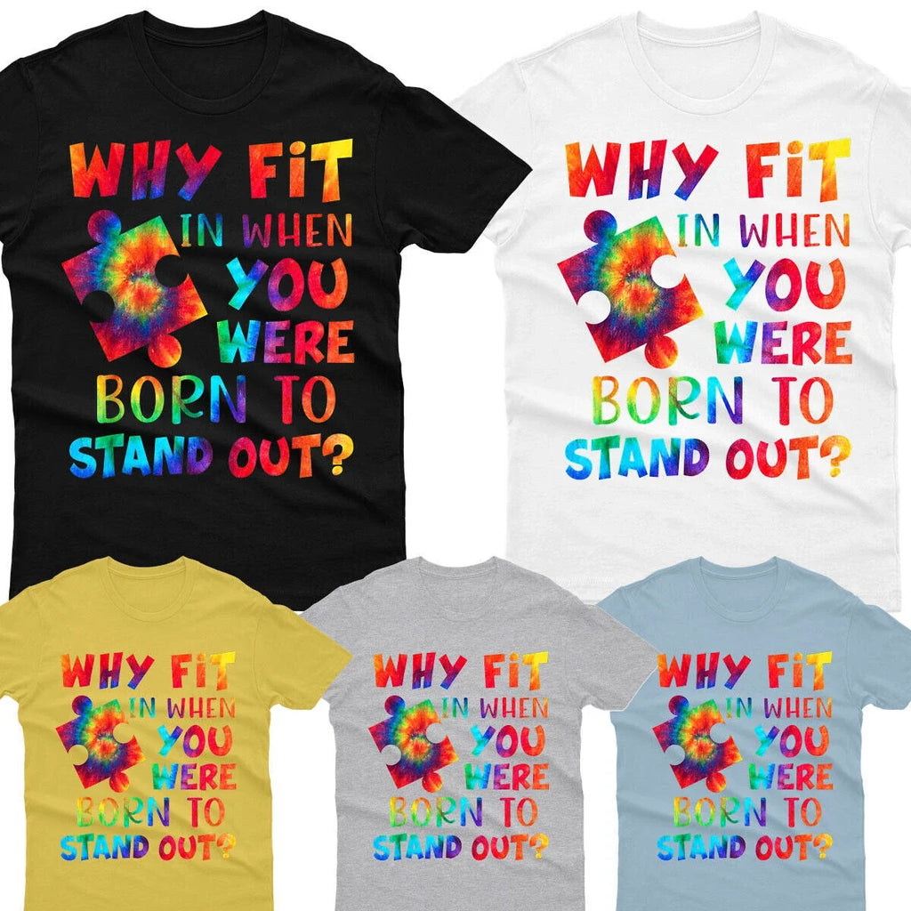 Autism Awareness Day Promoting Love And Acceptance #V - Adult & Kids T-Shirts, Sweatshirts & Hoodies apparel design preview 1