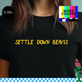 Settle Down Beavis S-3XL Unisex Short-Sleeve - Adult & Kids T-Shirts, Sweatshirts & Hoodies apparel design preview 1