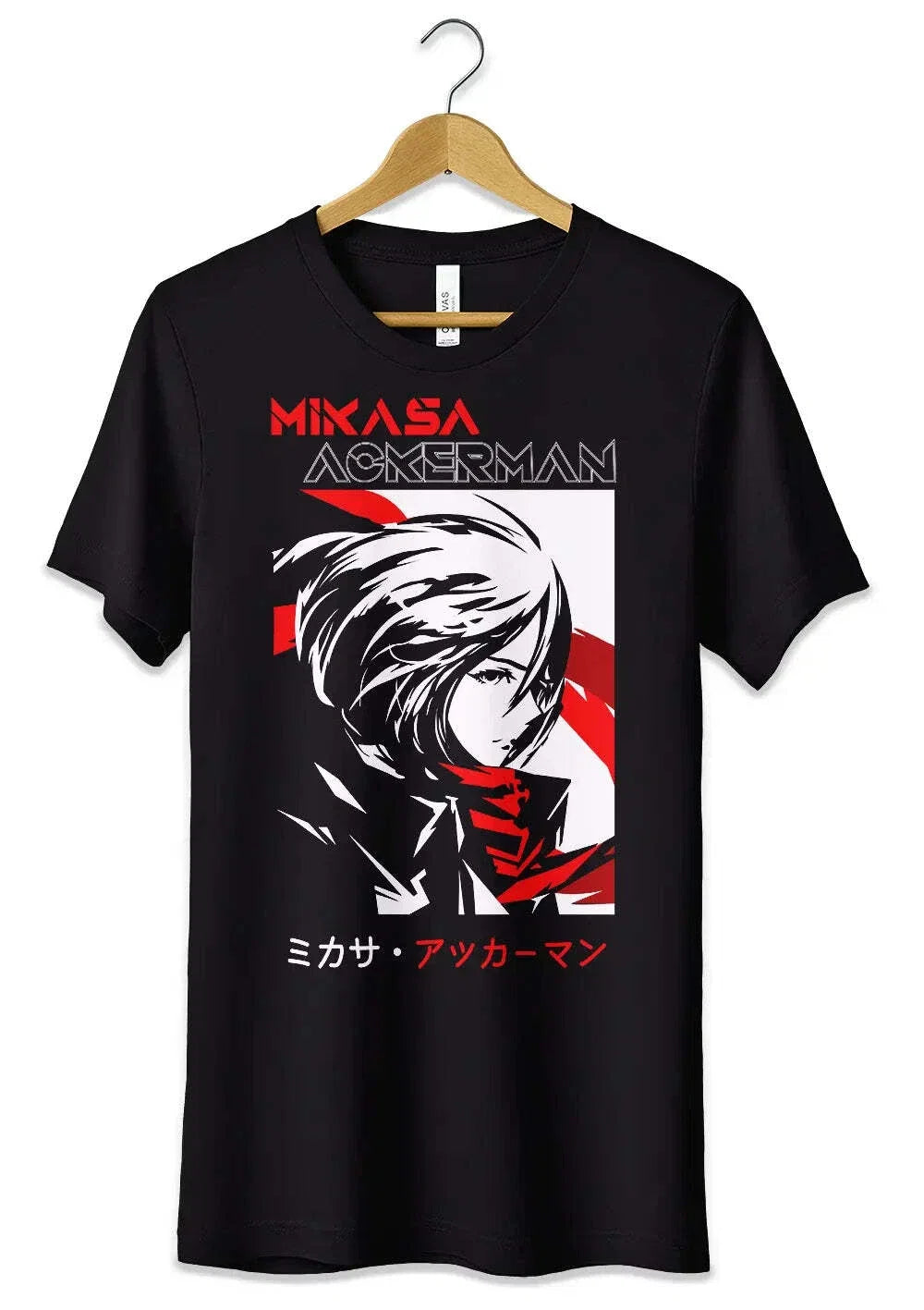 Attack on Titan Mikasa Anime Fans of the Giants - Adult & Kids T-Shirts, Sweatshirts & Hoodies apparel design preview 1