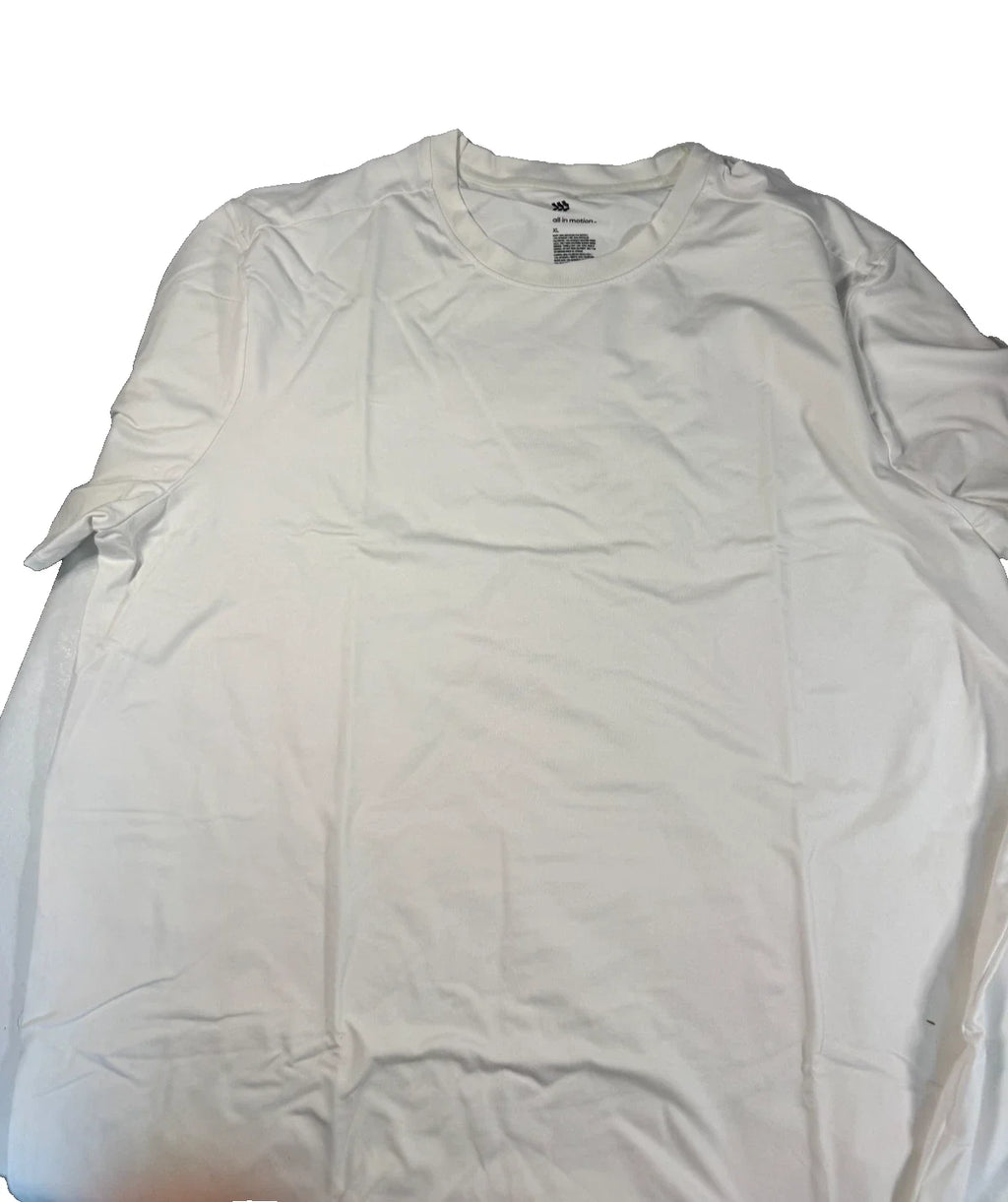 All in Motion Men's Relaxed Fit Soft Stretch White - Adult & Kids T-Shirts, Sweatshirts & Hoodies apparel design preview 1