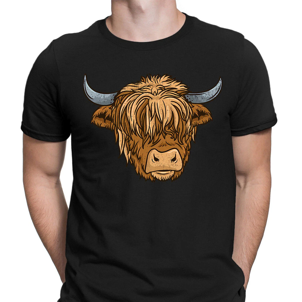 Cow Scottish Farmer Breeder Animal Funny Novelty Mens - Adult & Kids T-Shirts, Sweatshirts & Hoodies apparel design preview 1
