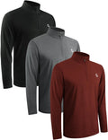 3Pack Quarter Zip Men for Mens Running Athle... - Adult & Kids T-Shirts, Sweatshirts & Hoodies apparel design preview 1