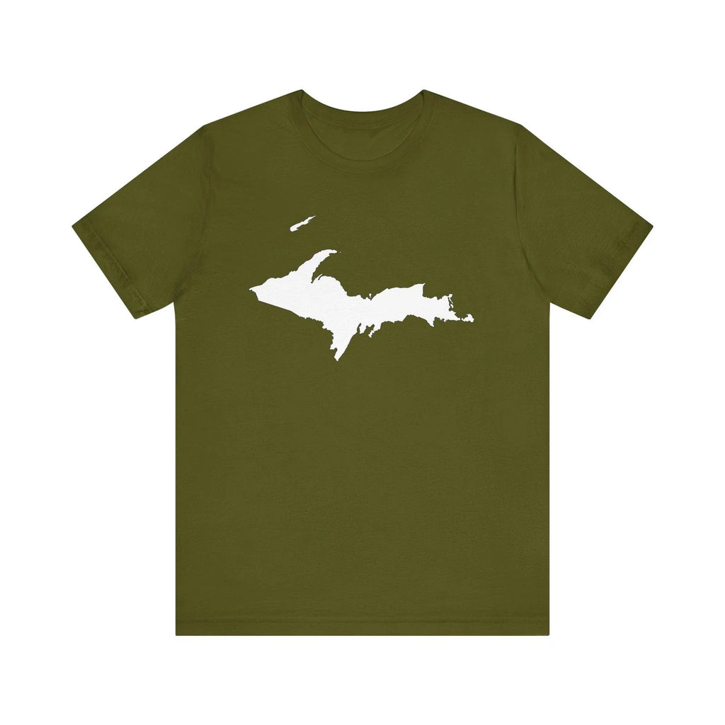 Unisex Jersey Short Sleeve Upper Peninsula, (White) - Adult & Kids T-Shirts, Sweatshirts & Hoodies apparel design preview 1