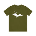 Unisex Jersey Short Sleeve Upper Peninsula, (White) - Adult & Kids T-Shirts, Sweatshirts & Hoodies apparel design preview 1