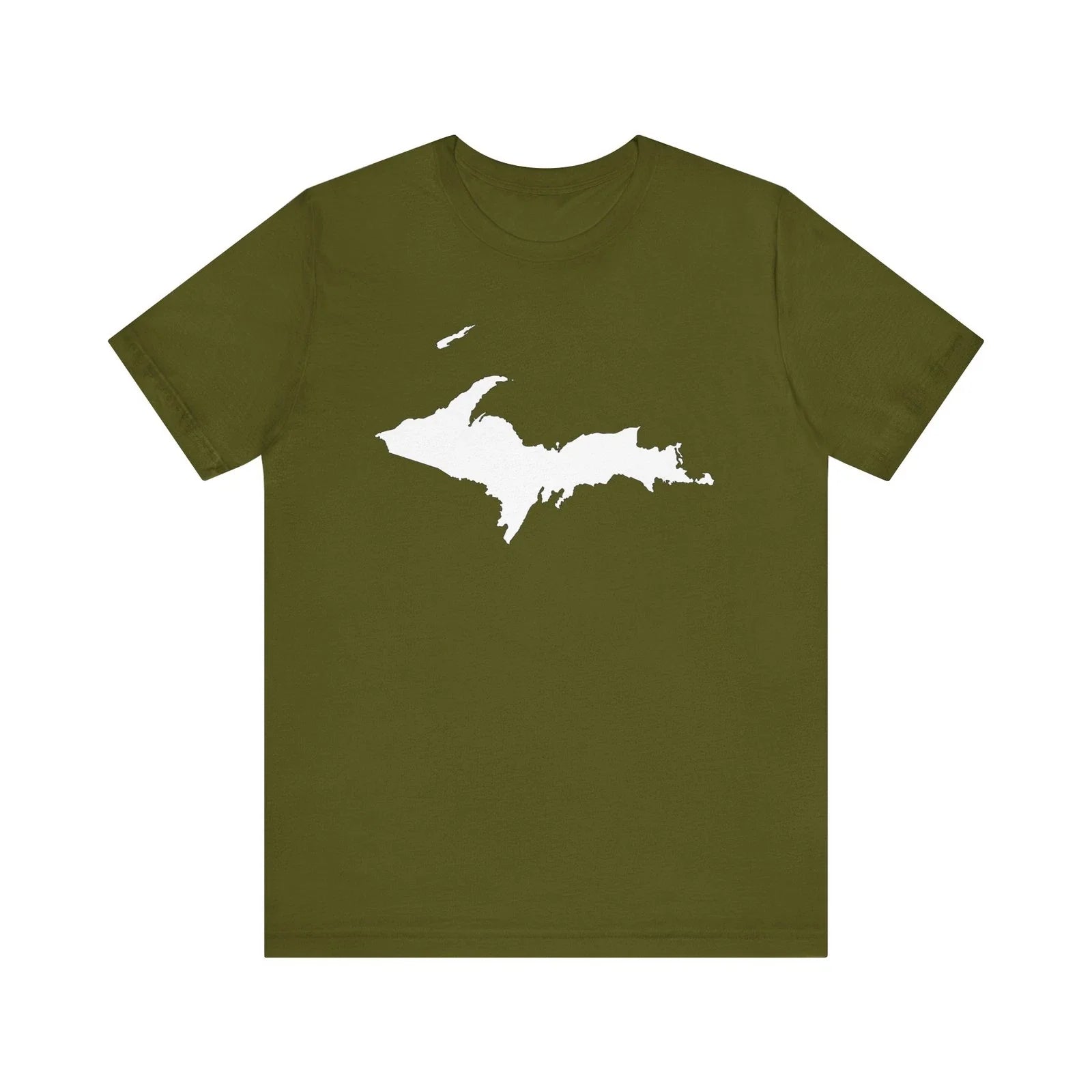 Unisex Jersey Short Sleeve Upper Peninsula, (White) - Adult & Kids T-Shirts, Sweatshirts & Hoodies apparel design preview 1