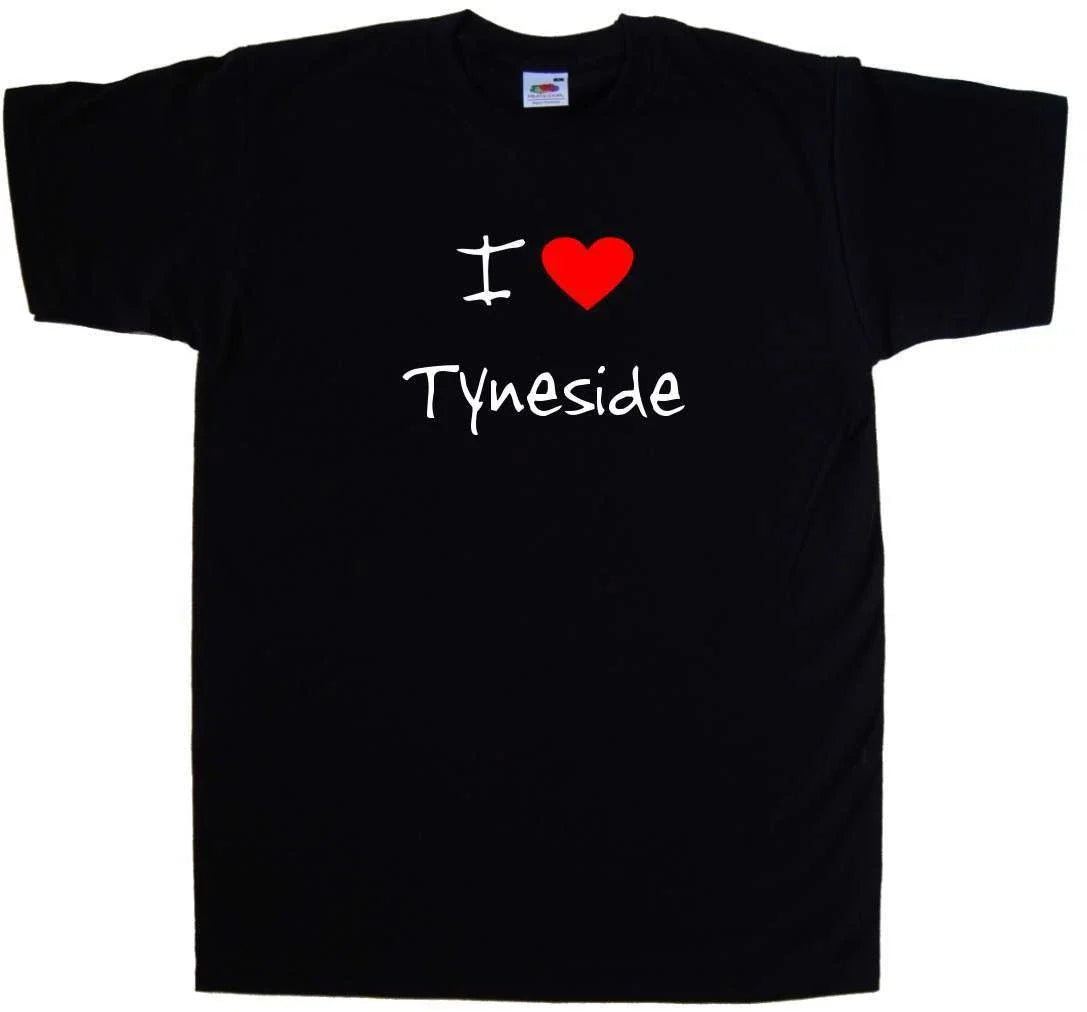 I Love Heart Tyneside - Adult & Kids T-Shirts, Sweatshirts & Hoodies apparel design preview 1