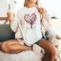 Love Heart Tree /Boho Nature Graphic /Galantine - Adult & Kids T-Shirts, Sweatshirts & Hoodies apparel design preview 1