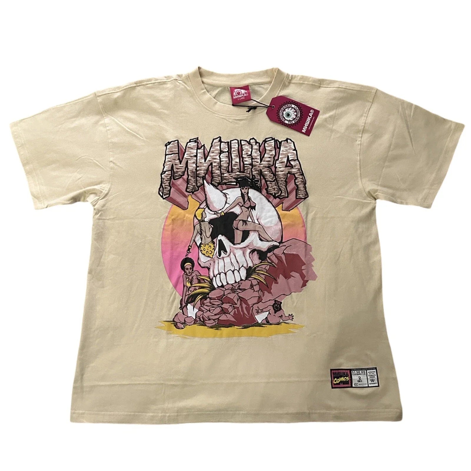 Mishka NYC Skull Streetwear Vintage Throwback Mens Sz - Adult & Kids T-Shirts, Sweatshirts & Hoodies apparel design preview 1