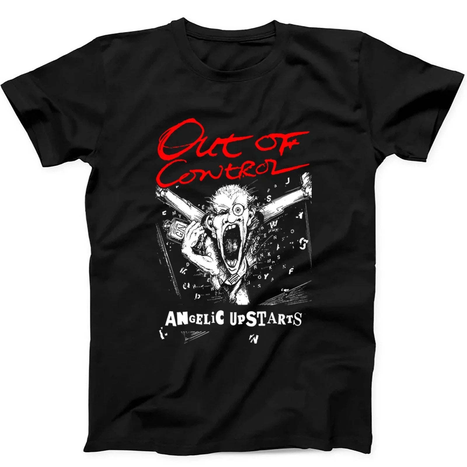 Angelic Upstarts Out Of Control Punk Rock 588 - Adult & Kids T-Shirts, Sweatshirts & Hoodies apparel design preview 1
