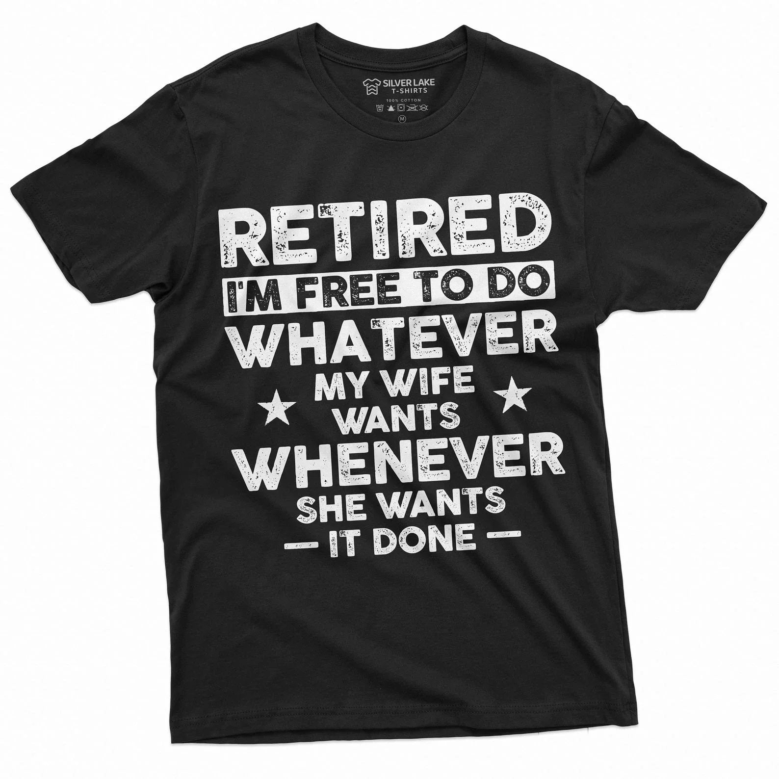 Men's funny retirement Gift for husband retired hubby - Adult & Kids T-Shirts, Sweatshirts & Hoodies apparel design preview 1