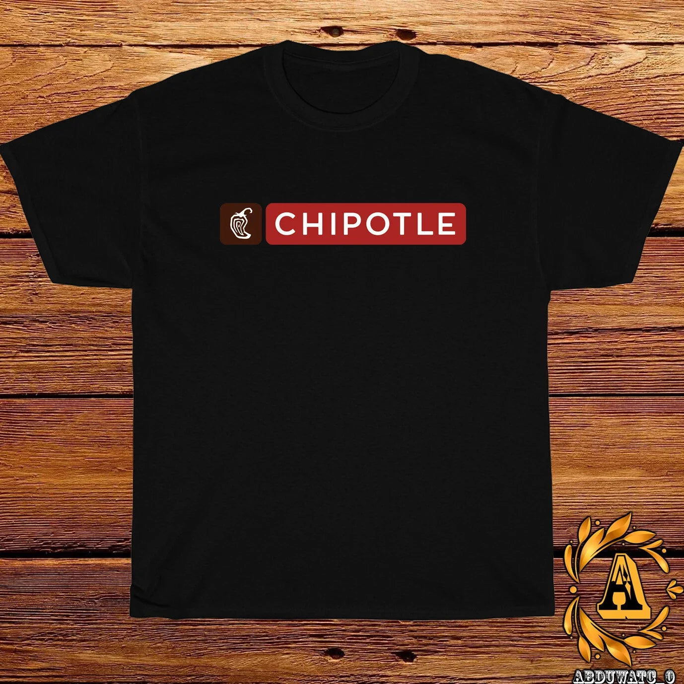 New Chipotle Restaurant Logo Black/Sport - Adult & Kids T-Shirts, Sweatshirts & Hoodies apparel design preview 1