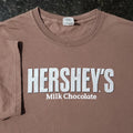 Vintage Y2K Hershey's Chocolate Snack Food Candy - Adult & Kids T-Shirts, Sweatshirts & Hoodies apparel design preview 1
